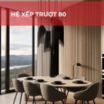 Nhôm JMA xếp trượt 80